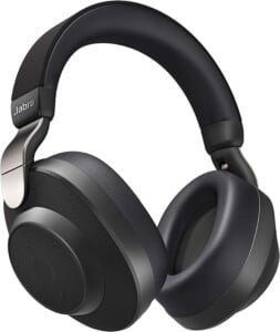 Jabra Elite 85h Wireless Noise-Canceling Headphones, Titanium Black – Over Ear Bluetooth Headphones Compatible with iPhone & Android